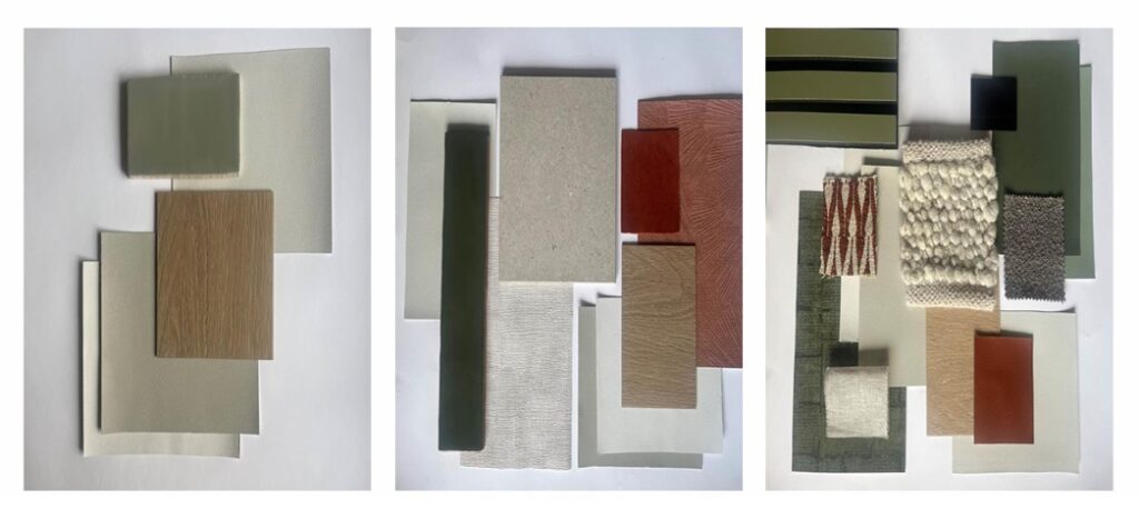 Materiaal en stalenbord - Interieuradvies De Meern